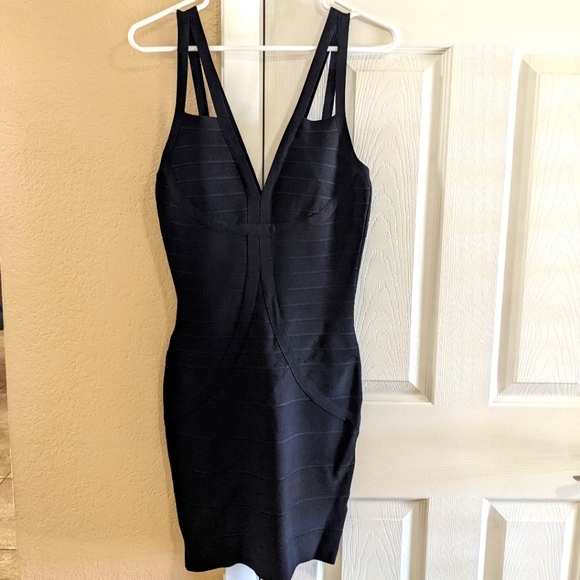 ANGL Dresses & Skirts - ANGL, Women's Fitted Dress, Size L, Black